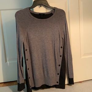 J.crew side button sweater